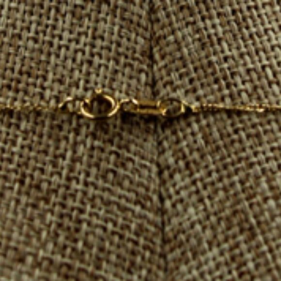 14K Pearl / Onyx Heart Pendant Necklace - Picture 6 of 8